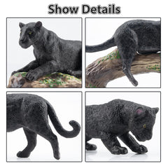 Toymany hand-painted panthers showcase realistic textures and vibrant colors.