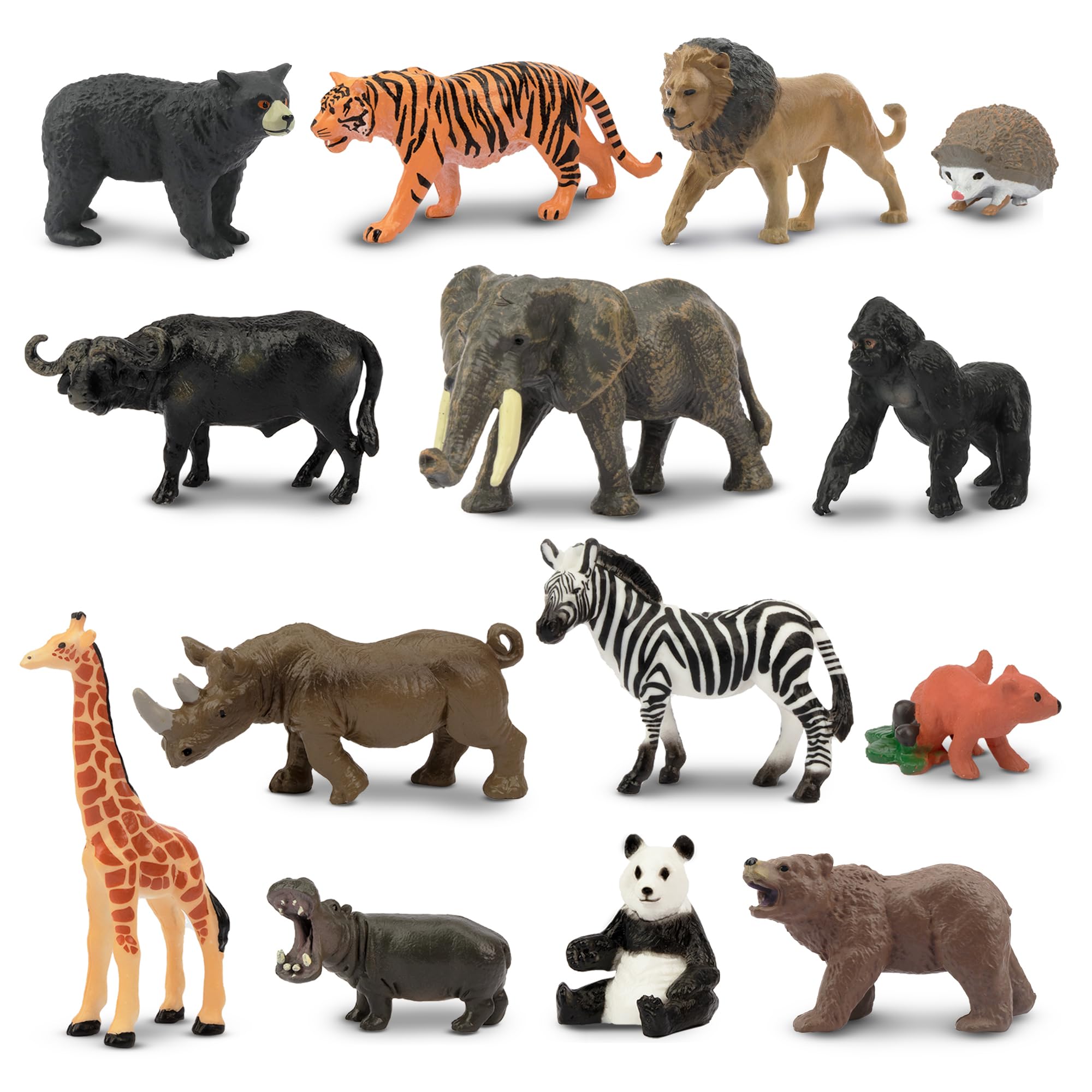 Toymany lion figurine from jungle set for cake toppers and creative play