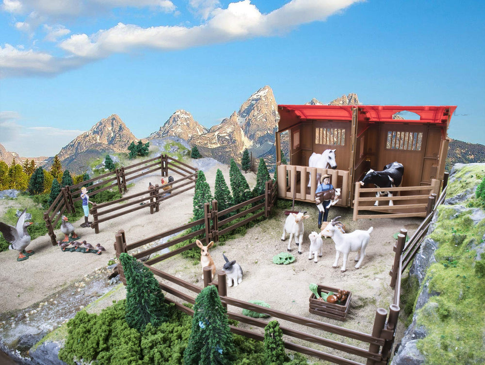 Toymany kid-friendly farm accessories for home or classroom play