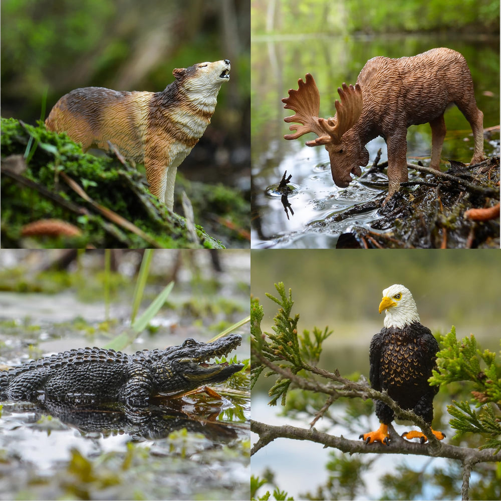 Toymany Eagle figurine soars in art projects and imaginative outdoor adventures