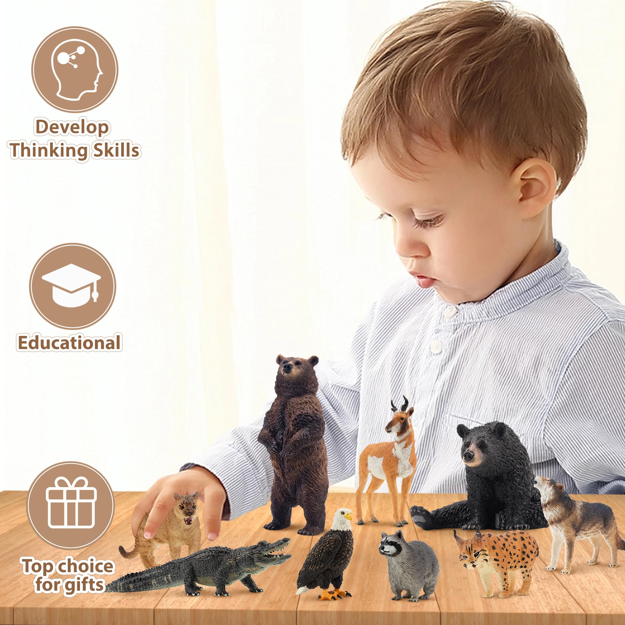 Toymany Wolf figurine adds dramatic spotlight to myths and animal stories