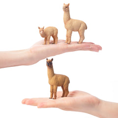 Toymany alpaca figures crafted from PVC-safe materials for safe play