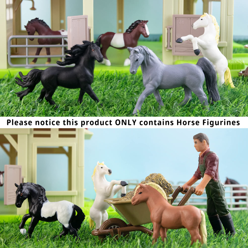 Toymany pony miniature with detailed paint for classroom storytelling and crafts
