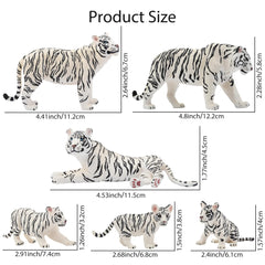 Toymany tigress figurines with lifelike details for storytelling fun