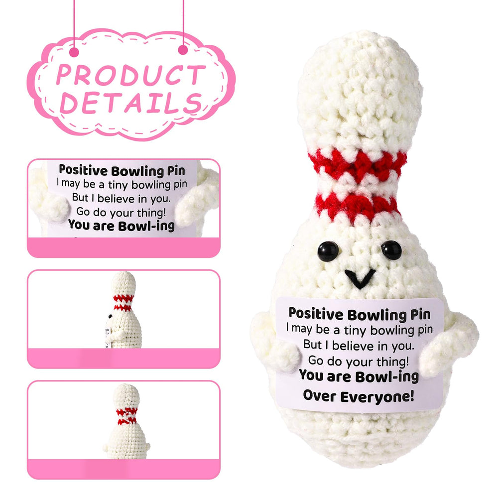 TOYMIS soft-material crochet bowling ball with gentle texture