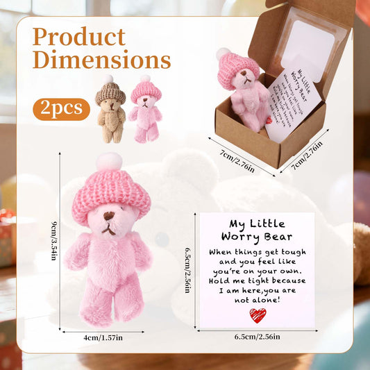 TOYMIS encouraging card with bears, offers a positive message for kids.