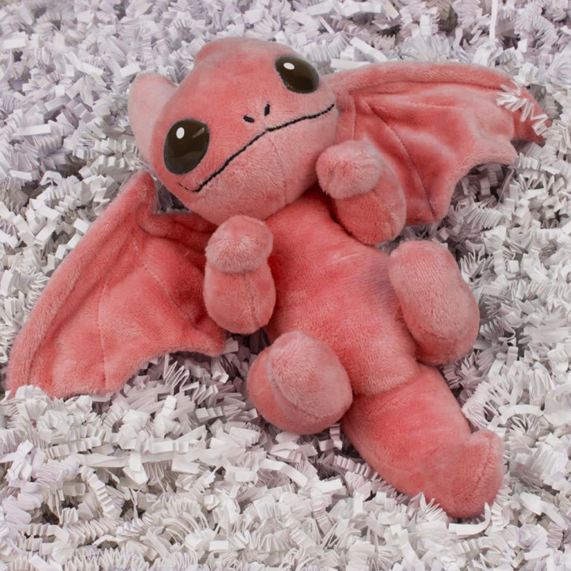 Toynami Miyo plush dragon showing magnetic paws ideal for display or snuggling