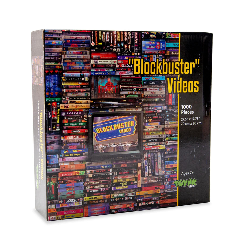 Toynk Blockbuster Era puzzle with 1000 pieces yields a satisfying final display piece.