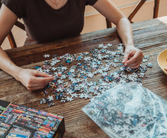Toynk Blockbuster Era puzzle makes a striking display piece after finishing.