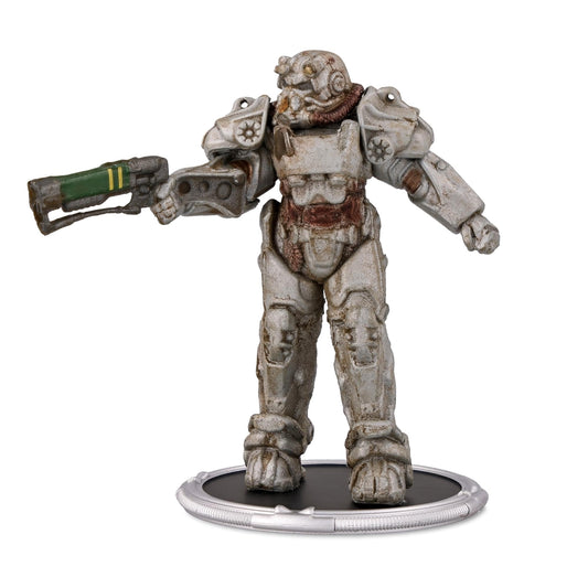 Toynk Fallout T-60 Mini Figure in display pose enhances your shelf collection.