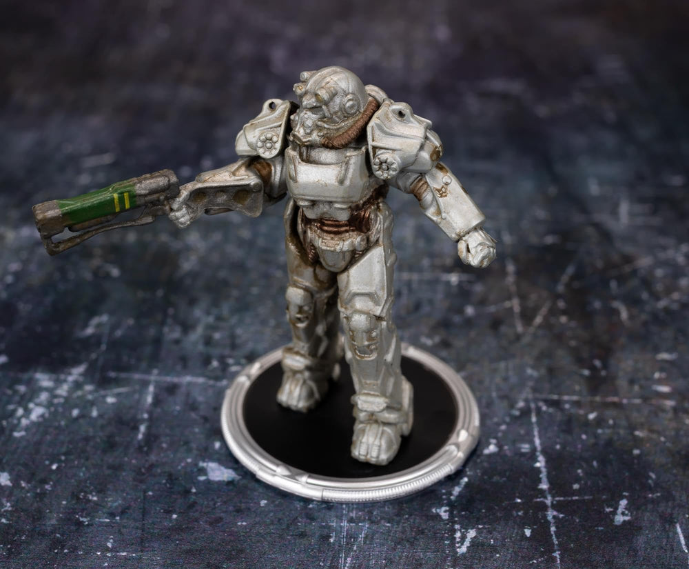 Toynk Fallout T-60 collectible on a shelf scene inspires fan conversations.