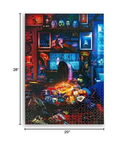 Toynk House of Horrors puzzle packaging makes a great spooky gift