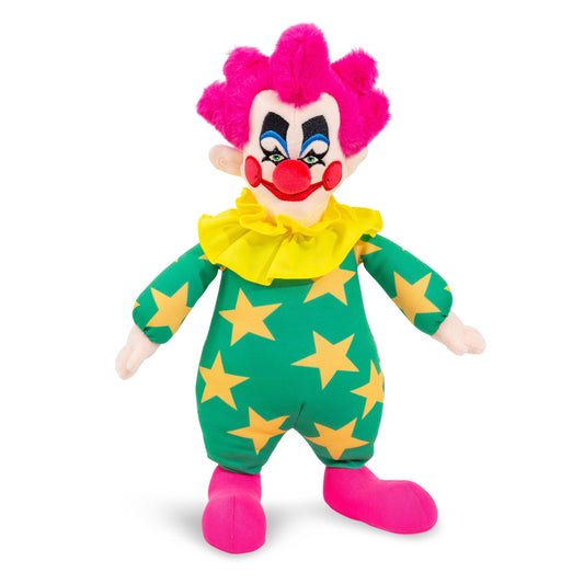 Toynk Spikey plush side angle emphasizes dramatic costume details for display.
