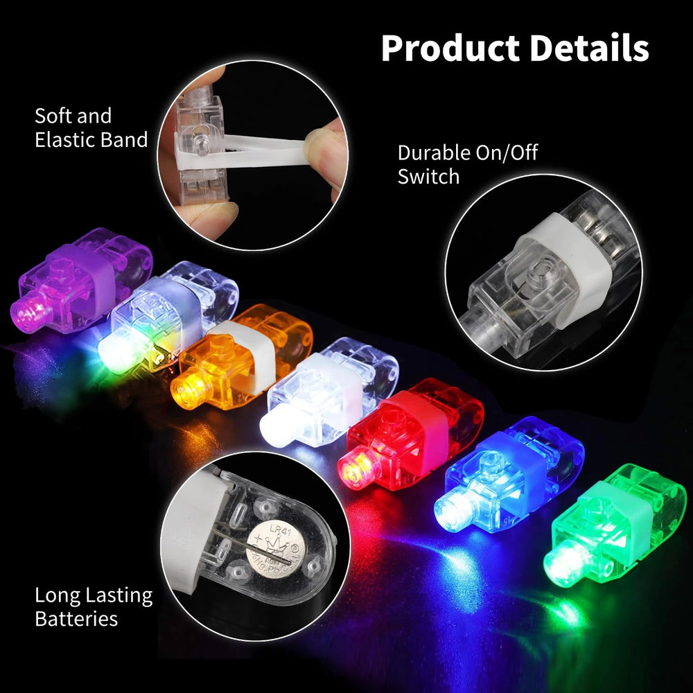 Toyoget LED finger light green color for lively vibes