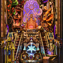 TOYQI Book Nook rotatable star chart for a personalized zodiac sign