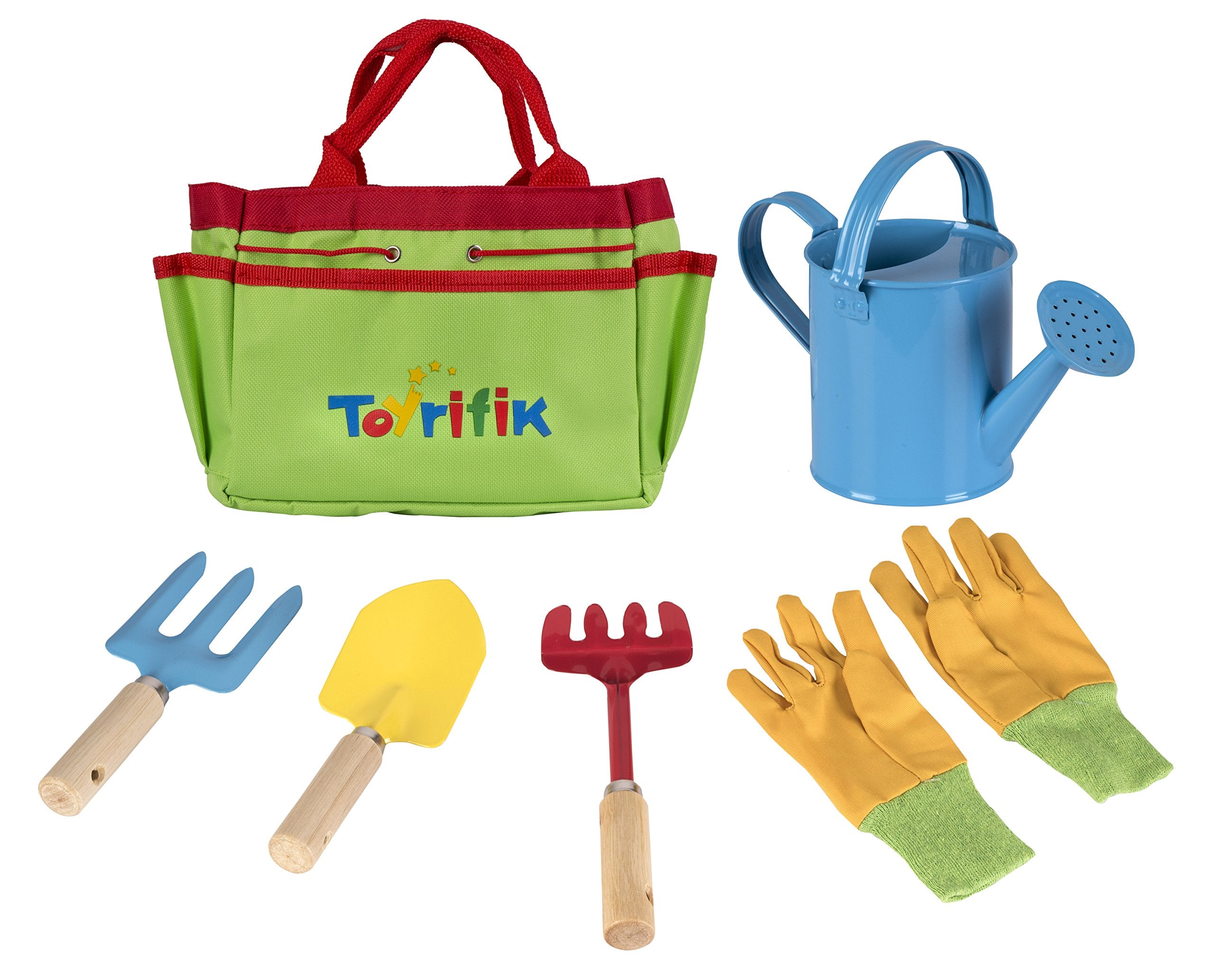 Toyrifik Garden Tote Bag, lightweight carrier for gardening supplies