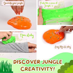 ToysButty FINOCLAY 2 jungle accessories kit expands decorating options