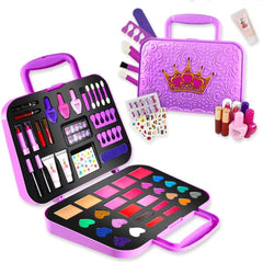 Toysical Kids Makeup Kit packaging showing a 51-piece pretend play set for imaginative fun