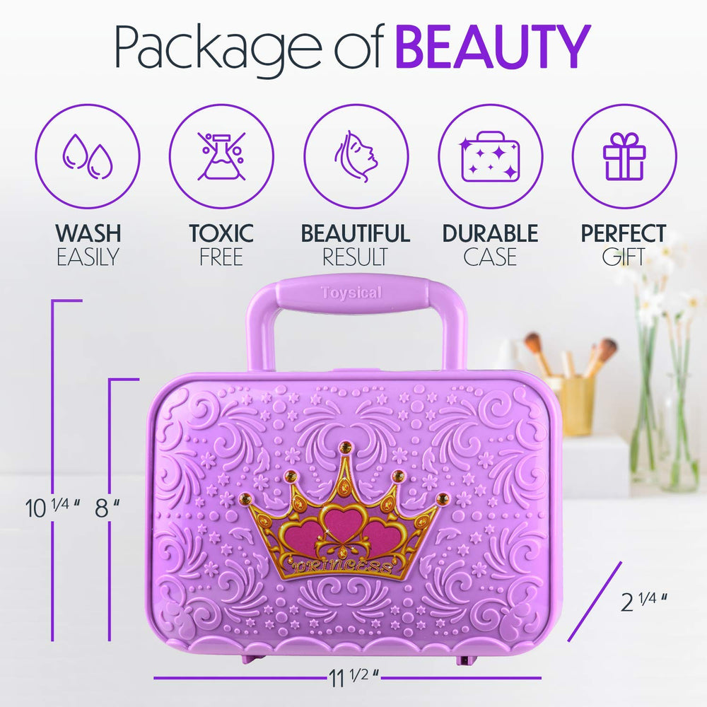 Toysical brush set close-up highlighting durable, user-friendly tools