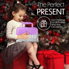 Toysical non-toxic labeling emphasizing safe, washable cosmetics for kids