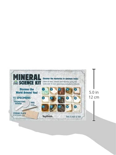 Toysmith identification guide illustrated to help minerals identification