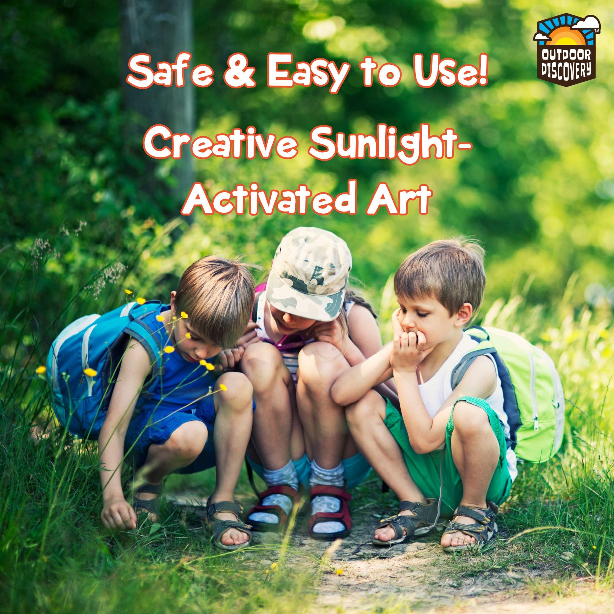 Toysmith indoor/outdoor light activation scene for safe art making