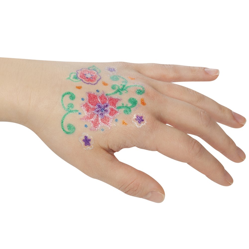 Toysmith Ink-a-Do tattoo collection keeps supplies organized for play