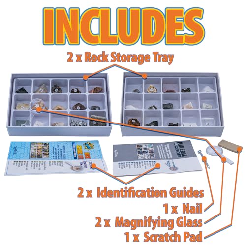 Toysmith magnifying viewer for detailed mineral study
