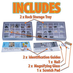 Toysmith magnifying viewer for detailed mineral study