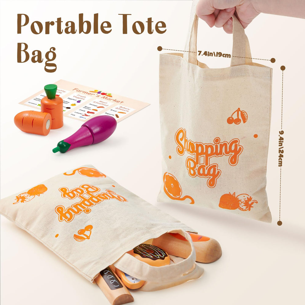 Toyssa menu card supports organized order taking in pretend store activities.