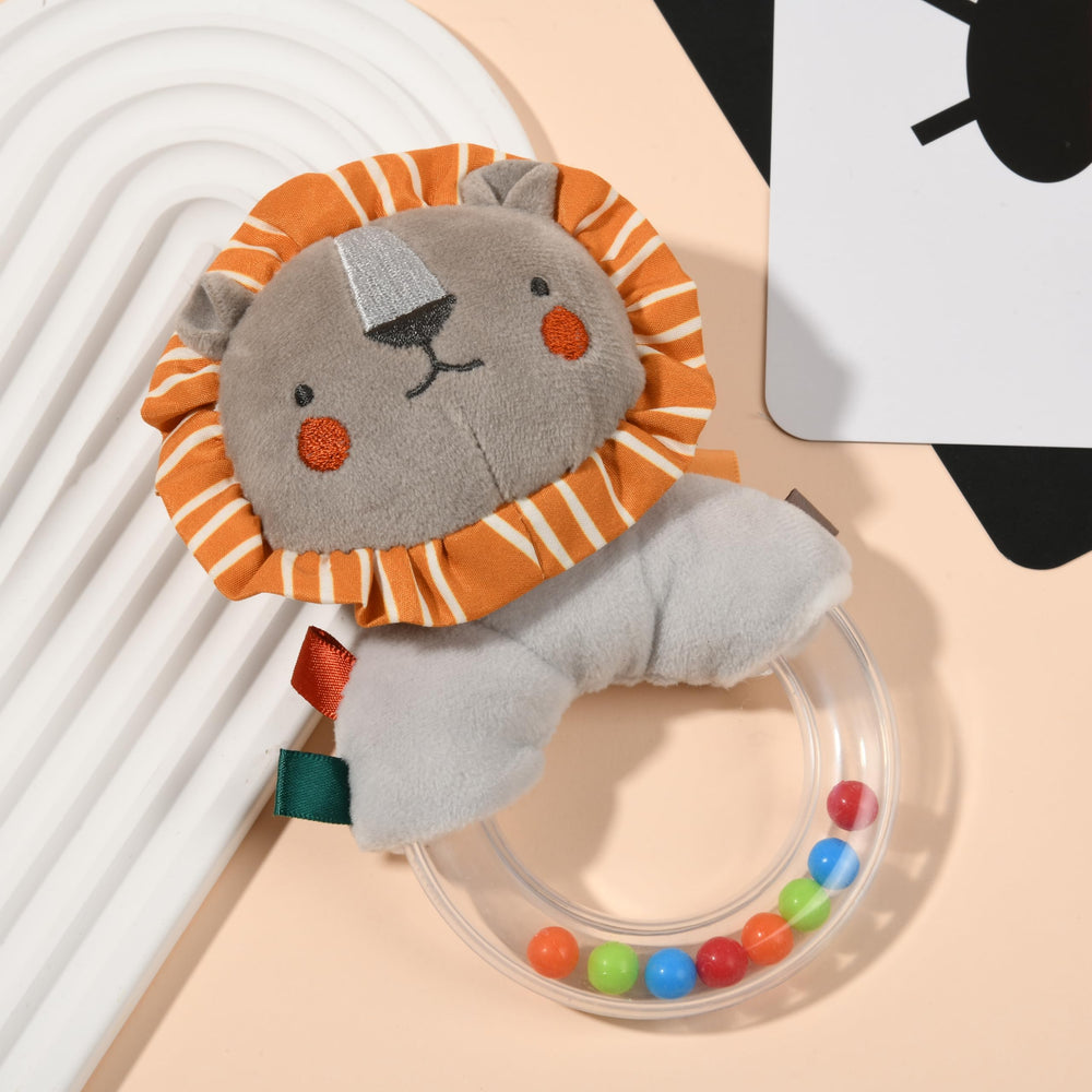 Toyssa color-rich textile drum with mirror encourages exploration
