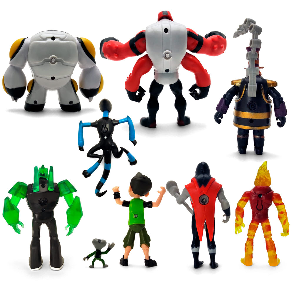 Toysvill Ben 10 Four Arms figure ideal for imaginative battles.