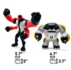 Toysvill Ben 10 Grey Matter figure for compact desk display.