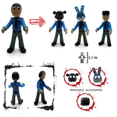 Toysvill 6-piece FNAF set as a striking shelf display