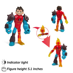 Toysvill Protector of Earth Heatblast figure for fiery action and storytelling