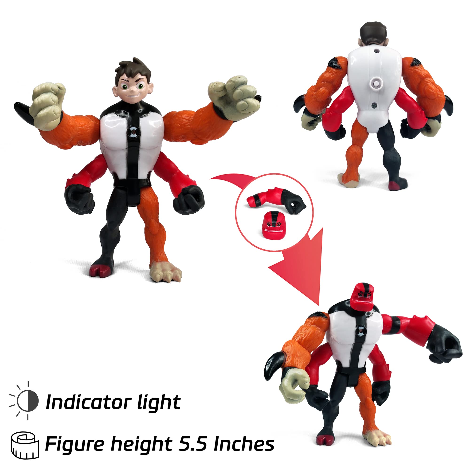 Toysvill Protector of Earth Overflow figure ideal for battles and collection display