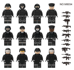 Toysvill SWAT assembly pieces for creative builds with bricks.