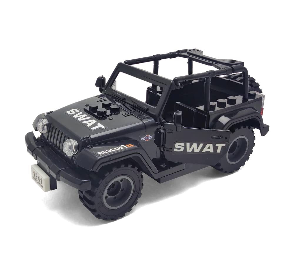 Toysvill SWAT packaging in OPP bags keeps parts organized.