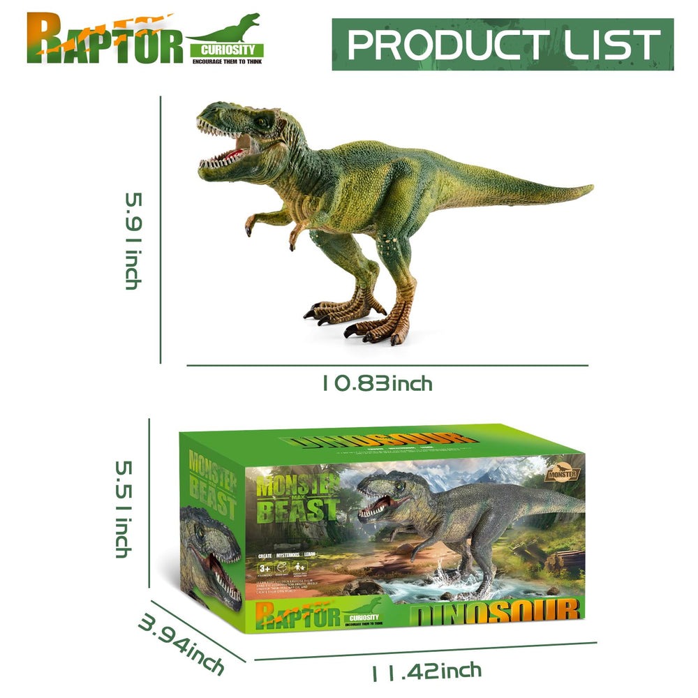 TOYSXYIN Green dino figure captures museum quality realism for curious minds