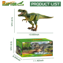 TOYSXYIN Green dino figure captures museum quality realism for curious minds
