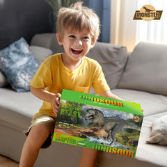 TOYSXYIN Large dinosaur figure supports group play and party decorating ideas