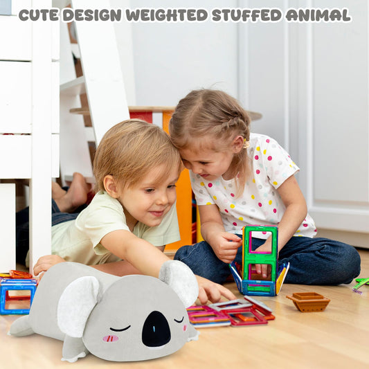 TOYSYM Koala Pillow showcases soft fabric for a cozy decorative bedtime companion