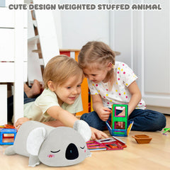 TOYSYM Koala Pillow showcases soft fabric for a cozy decorative bedtime companion