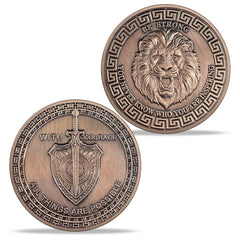 TOYTOSMPL lion face close-up highlighting regal craftsmanship.