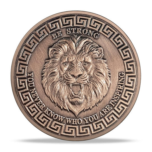 TOYTOSMPL lion sword front high-relief design, ideal for display and collection.