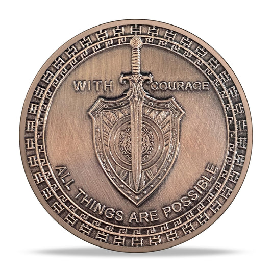 TOYTOSMPL lion sword reverse with shield details, perfect inspiration.