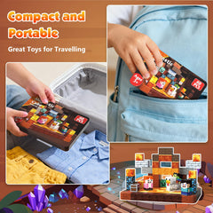 ToyUnited 0.8inch magnetic cubes with tactile magnet clicks for hands-on fun.