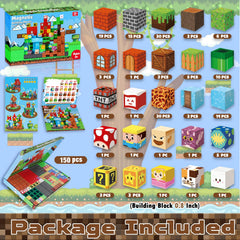 ToyUnited building cubes with colorful patterns spark imagination and sensory exploration during building.