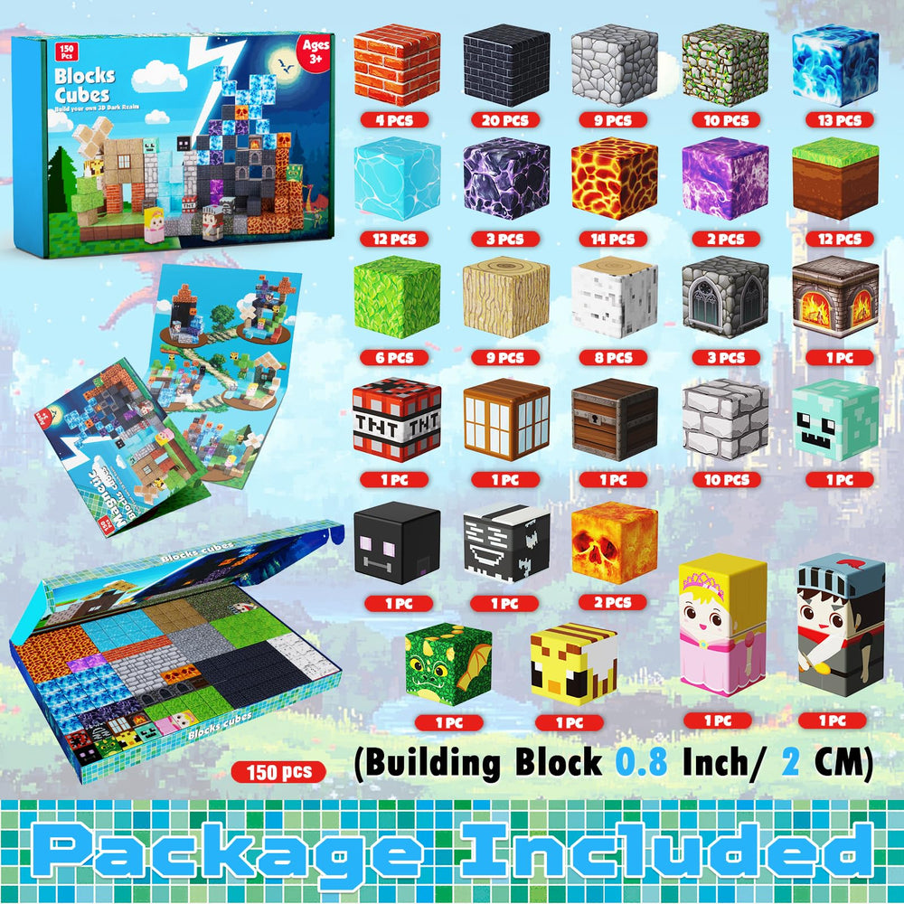 ToyUnited colorful magnetic cubes encourage creativity and hands-on learning.