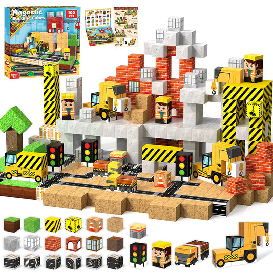 ToyUnited Magnetic Blocks complete set for imaginative building and STEAM exploration.